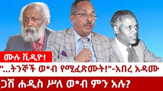 quotትንኞች ወብ የሚፈጽሙትquotአበረ አዳሙጋሽ ሐዲስ ሥለ ወብ ምን አሉሙሉ ቪዲዮ [upl. by Dreyer]