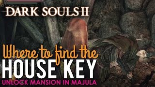 Where to find the Majula House Key Dark Souls 2 Scholar of the First Sin [upl. by Eteragram]