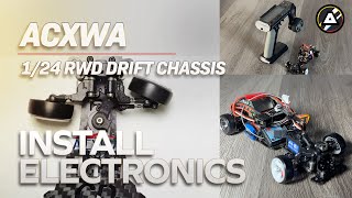 124 RWD Drift Chassis Electronics  ACXWA Part 2 [upl. by Eppes]