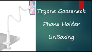 Tryone Goosenck Phone Holder UnBoxing unboxing phoneholder [upl. by Giah]