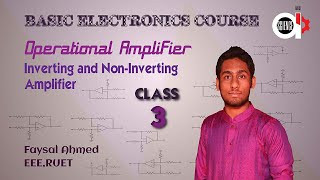 Inverting and Non Inverting OpAmplifier  Artists Science [upl. by Lion]