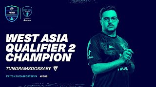 Msdossary wins 100  Msdossary v MoJabri  FIFA 21 West Asia Qualifier 2 Grand Final  Leg 2 [upl. by Vin86]