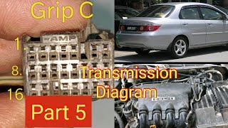 Honda City 2005 Diagram Part 5 Honda Diagram  Honda City Engine Wiring [upl. by Melloney]