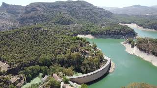 Spain  Caminito Del Ray Dam  by Drone [upl. by Ostler]