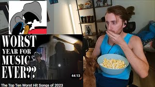 Was This The Worst Year in Pop Music  Todd In the Shadows 2023 Worst Songs REACTION [upl. by Housen]