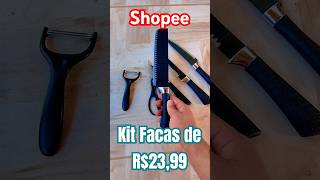 Kit de Facas Baratinha da Shopee [upl. by Oyek407]