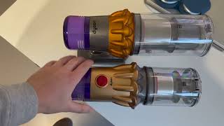 Dyson V12 slim vs V15 vs V10 [upl. by Adnoel]