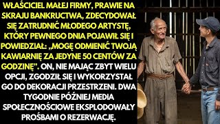 Za grosze zatrudnił młodego artystę i w ciągu dwóch tygodni kawa stała się wirusowa w Internecie [upl. by Ahsinrat]