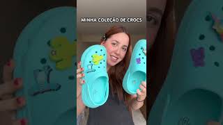 MINHA COLEÇÃO DE CROCS humor crocs [upl. by Redmond292]