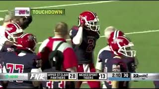 Week 4 Highlights Upper St Clair at McKeesport [upl. by Auoh]