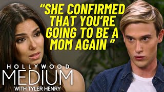 Tyler Henry ACCURATELY Predicts Roselyn Sanchezs Second Child  Hollywood Medium  E [upl. by Aara]