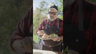 Andrew Zimmern Prepares Sheepshead Fish Meal fishing cooking [upl. by Ocnarfnaig]