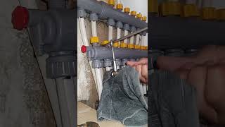 Water heating pipe buckling process Good tools and machinery can increase work efficiency [upl. by Aicenad]