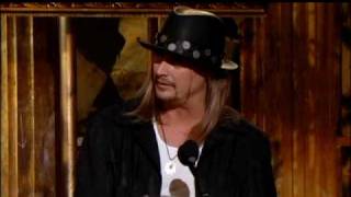 Kid Rock inducts Lynyrd Skynyrd Rock and Roll Hall of Fame inductions 2006 [upl. by Iana]