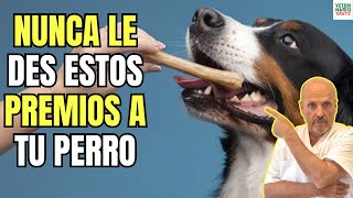 🆘 NUNCA LE DES ESTOS PREMIOS PARA PERROS SON PELIGROSOS Y HASTA LETALES 🆘 [upl. by Erdnua]