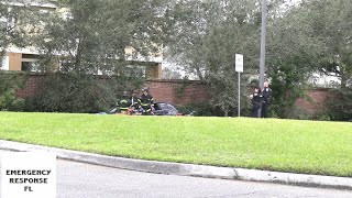 Vehicle accident with heavy entrapment Kissimmee Florida [upl. by Suivatco251]