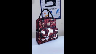 BOLSA MOCHILA DENISE  GWM ESTAMPAS [upl. by Ressan]