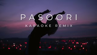 Pasoori Remix karaoke 2023 [upl. by Narik800]