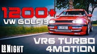 CARBON VR6 Turbo Golf 3 1200 PS 4Motion  RAD48  MCR6  L8Night Serie 2 [upl. by Wasson]