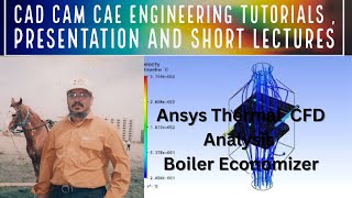 CFD Analysis Of Boiler Economizer In Ansys 11 CFX [upl. by Akived]