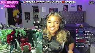 Mya Salina REACTS to Jay Hound  Sweeper Story  Official Music Video   ShotBy CPDFilmz [upl. by Pliner445]