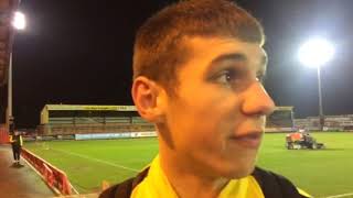 Lewis Gibbens postKidderminster Harriers [upl. by Siram469]