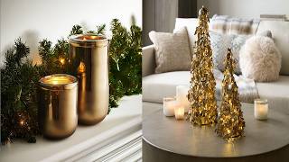 🎄Tendencia Navidad 20242025☃️Decoraciones Navideñas Elegantes y Glamurosas🎅 [upl. by Devy]