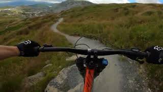 Scrubadub into Wildcart  Red  Antur Stiniog [upl. by Asecnarf]