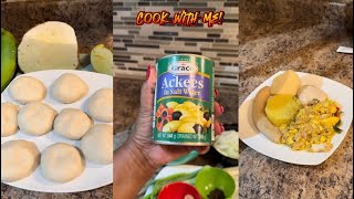 Cooking Ackee and Saltfish A Taste of Jamaica 🇯🇲 [upl. by Pravit973]