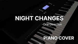 Night Changes  One Direction  Piano Cover [upl. by Libb]