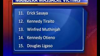 Mandera Massacre Victims [upl. by Legnaleugim]