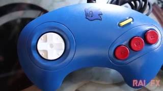 Custom Sonic the Hedgehog Sega GenesisMega Drive Controller [upl. by Korman]