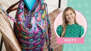 Learn how to make an Easy Quilted Zipper Tote with Misty Doan [upl. by Helms183]