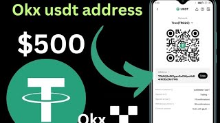 Okx usdt address [upl. by Ileray]