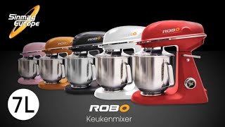 Keukenmixer  Planeetmenger  Robo  Bakkerijmachines  Sinmag Europe [upl. by Eylatan]