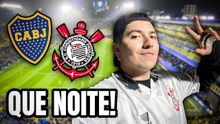 O JOGO MAIS EMOCIONANTE DA MINHA VIDA  BOCA JUNIORS X CORINTHIANS NA BOMBONERA [upl. by Nepets]