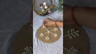 ❄️🎄 christmas snowflakes diy craftswithmom [upl. by Akerahs]