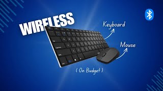 Wireless keyboard mouse combo  Under 3k  UNBOXING  RAPOO 9000M  BANGLADESH [upl. by Hawkie]