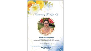 Celebrating The Life Of Lisette Anette Auguste [upl. by Ahsauqram486]