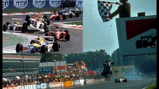 Grand Prix F1 Italia Monza 12091993 Full Race 526 [upl. by Nnaitsirk]