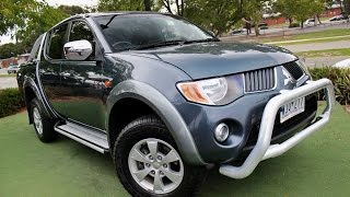 B5081  2008 Mitsubishi Triton GLXR ML Auto 4x4 Review [upl. by Santana]