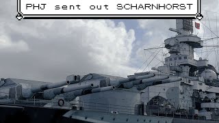 World of Warships  Scharnhorst 43  quotThreequarters of a hog but not the whole onequot [upl. by Feodore144]