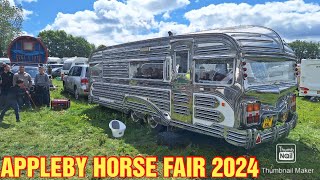 APPLEBY HORSE FAIR 2024 camperlife vanlife vanlifeuk lifeontheroad foryou [upl. by Henriette679]