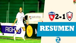 RESUMEN Roual Pari 2🆚1 Wilstermann 14122023 zoomdeportivo wilstermann royalpari ligaboliviana [upl. by Adnaram]