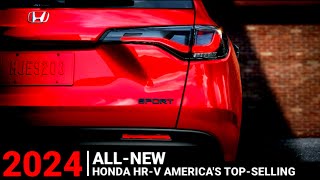 ALLNEW 2024 HONDA HRV AMERICAS TOPSELLING FUNTODRIVE SUV [upl. by Ddej590]