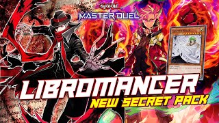 Master Duel  LIBROMANCER deck combo with new update Secret Pack  Lock Special Summon and Negate [upl. by Ysor]