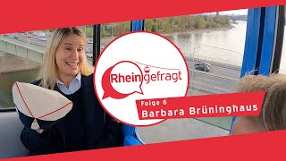 Kölle Alaaf mit Barbara Brüninghaus Präsidentin der 1 Damengarde Cöln  RheinGefragt Folge 6 [upl. by Ellener]