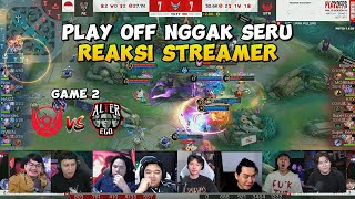 MOSKOV HAIZ NO DEMAGE 😄 REAKSI STREAMER BTR VS ALTER EGO GAME 2 mpl season 14 mplid mlbbidcreator [upl. by Ailedamla]