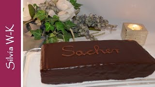 Sachertorte  Schokoladentorte  vereinfachte Herstellung  meisterhafter Geschmack [upl. by Jodie]