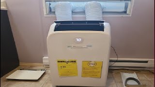 Hisense Smart SACC 8000 BTU Dual Hose Portable Air Conditioner Features and whats in the box [upl. by Demona69]